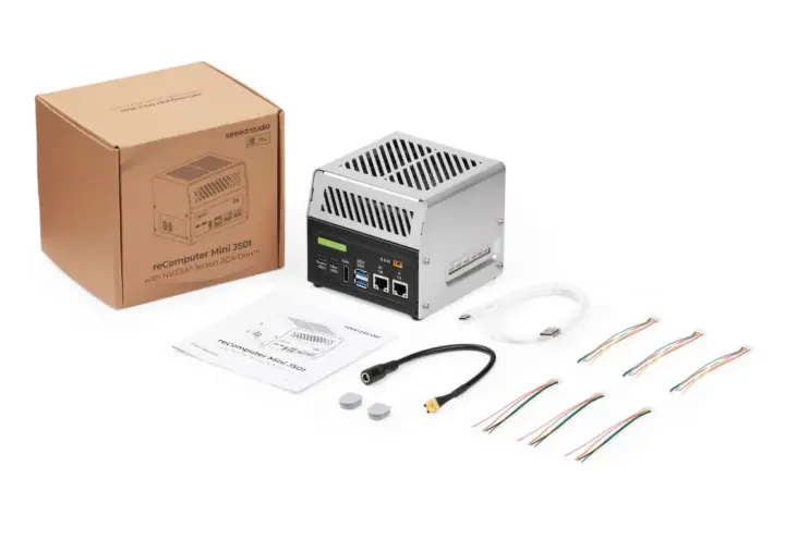 Contenido del kit reComputer Mini J501