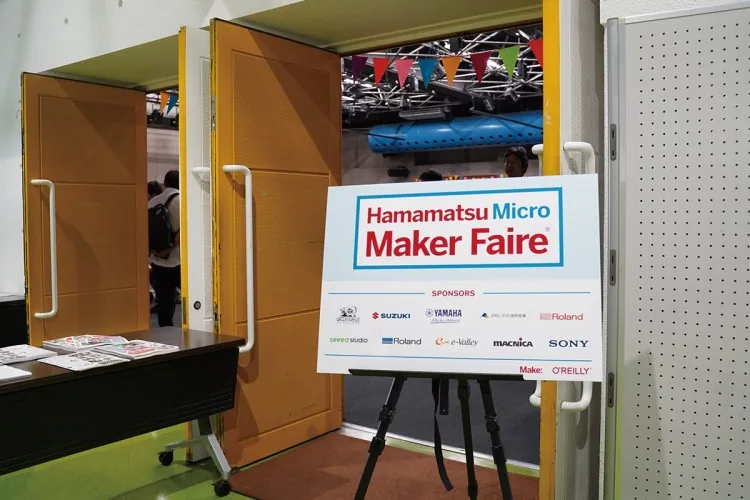 Micro Maker Faire Hamamatsu: makers de la ciudad de Yamaha y Honda