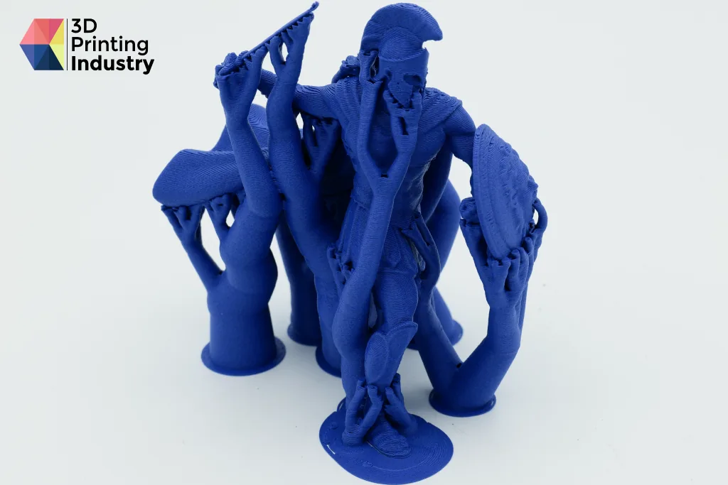 Resultado de la impresión 3D del soldado