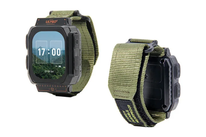 LILYGO T-Watch Ultra: Smartwatch ESP32-S3 con LoRa, GNSS e IP65