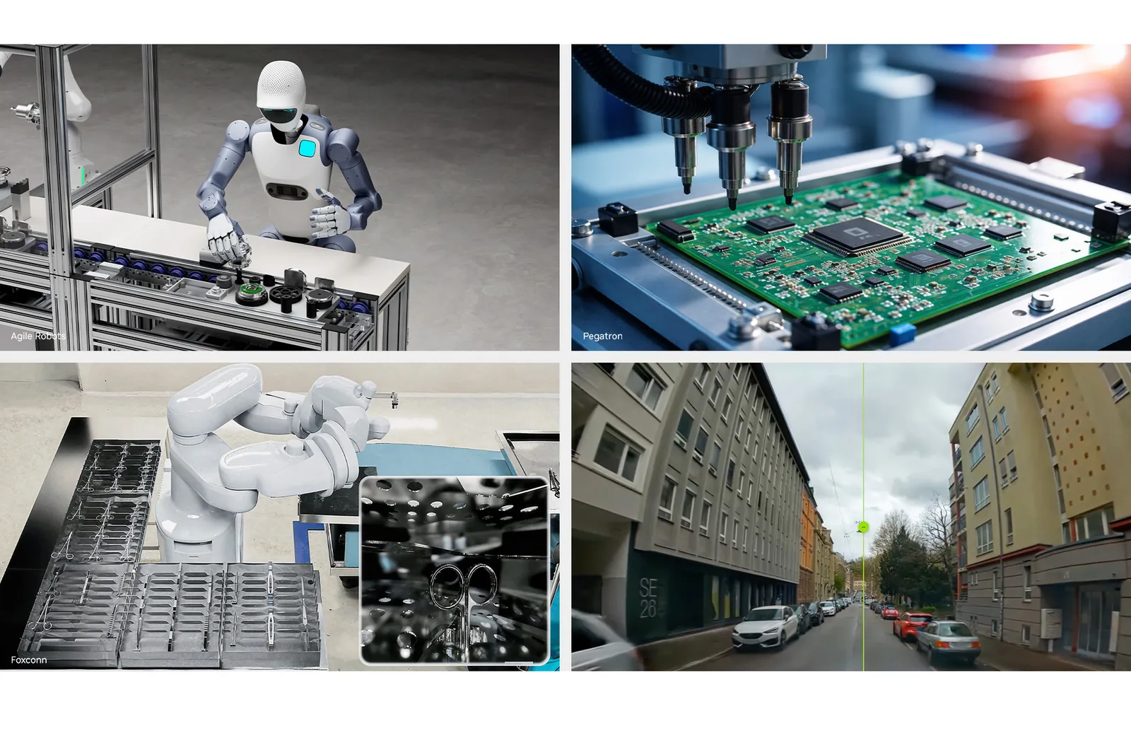 NVIDIA libera skills abiertas para robots, autos autónomos y fábricas