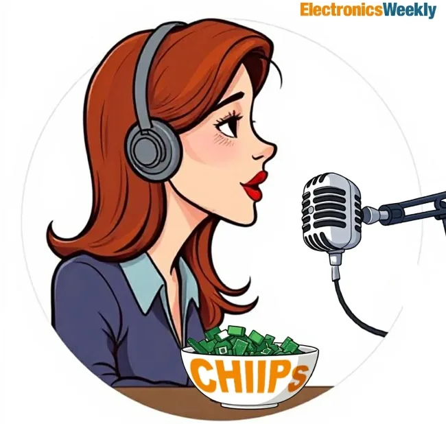 Imagen promocional del podcast CHIIPS de Electronics Weekly