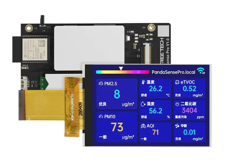 BIQU ESP32 Air quality monitor