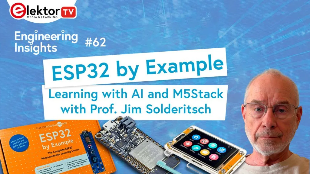ESP32 by Example suma M5Stack y programación asistida por IA