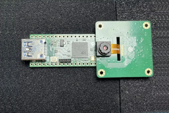 Petros CH32H417M Alef: cámara USB 3.0 RISC-V tamaño Pi Pico