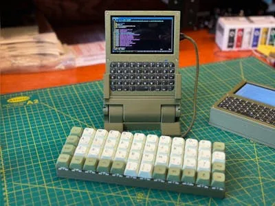 Construye tu propio cyberdeck YARH.IO M4 con una Raspberry Pi