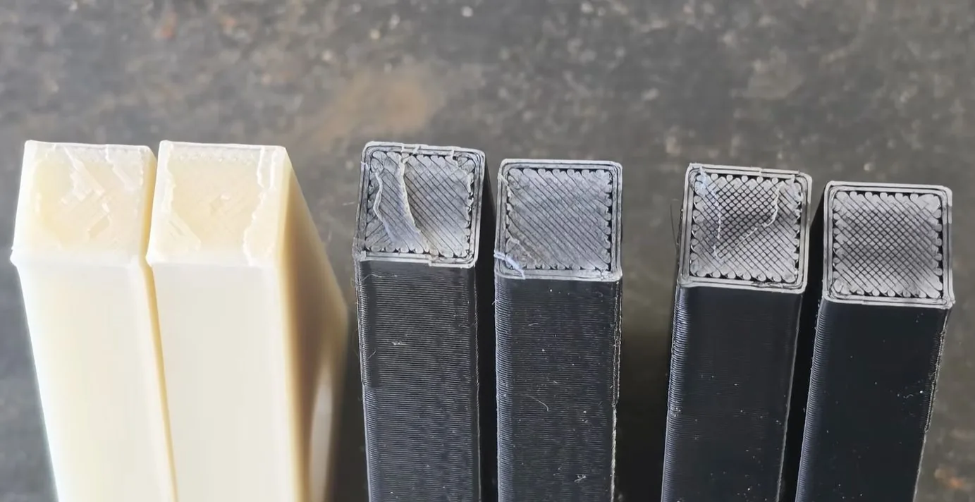 Test de ABS: Stratasys vs Bambu Lab en precisión y tiempos de impresión