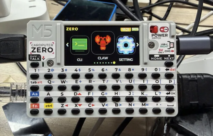 M5Stack CardputerZero: PC de bolsillo con Raspberry Pi CM0