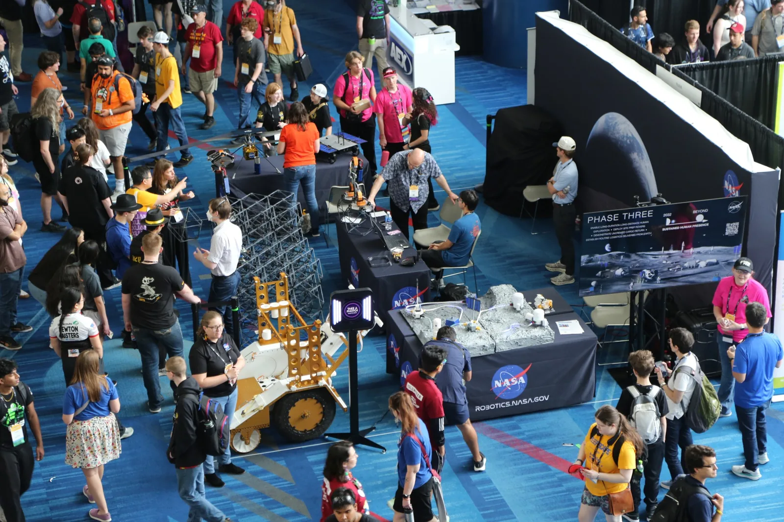 NASA muestra su Moon Base en FIRST Robotics 2026 con 30 misiones CLPS