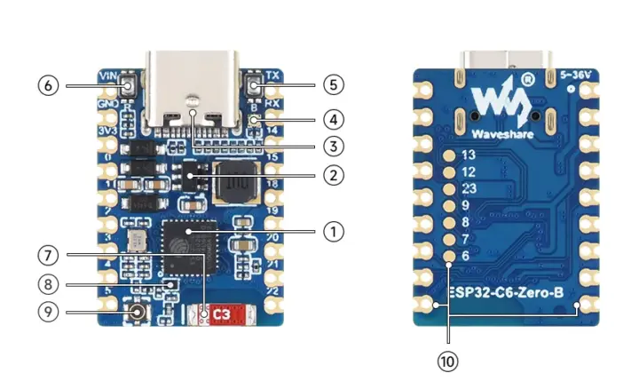 ESP32-C6-Zero-B