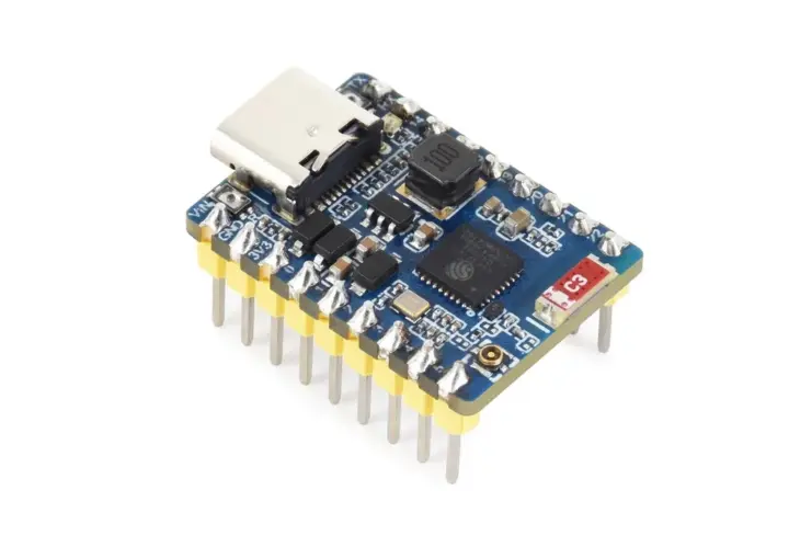 ESP32-C6-Zero-B con headers pre-soldados