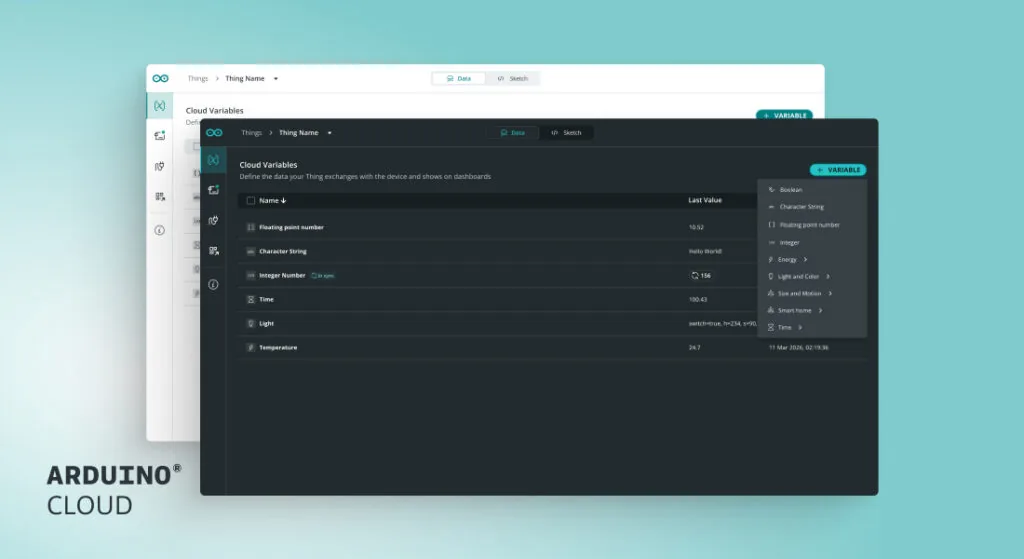 Estas son las novedades de Arduino® Cloud: una página de cosas completamente reconstruida, un tema oscuro y mucho más.
