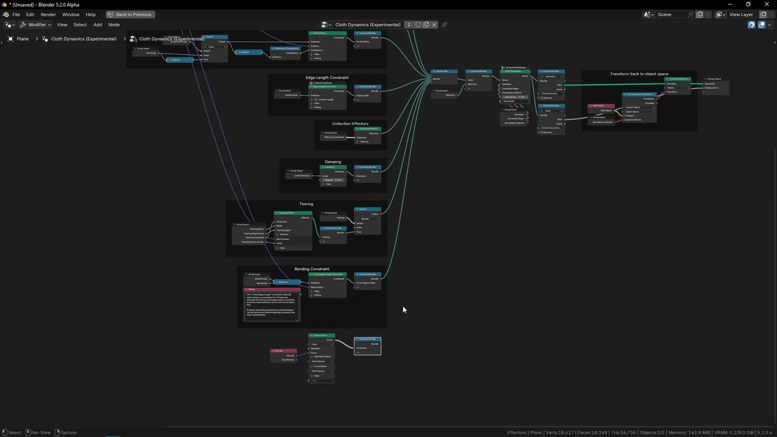 Blender 5.2 sale de beta en julio con simulaciones renovadas