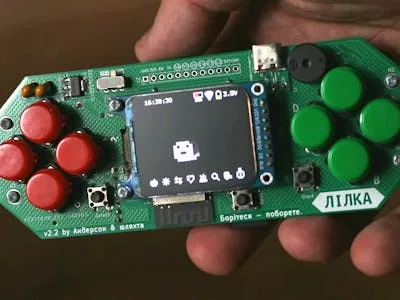 Consola portátil ESP32 de USD 15 para aprender hardware