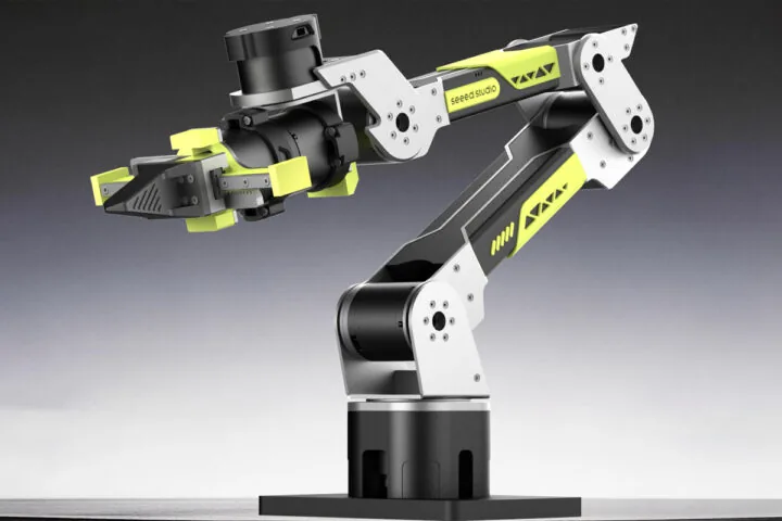 reBot Arm B601-DM: Brazo robótico open source para IA y teleoperación