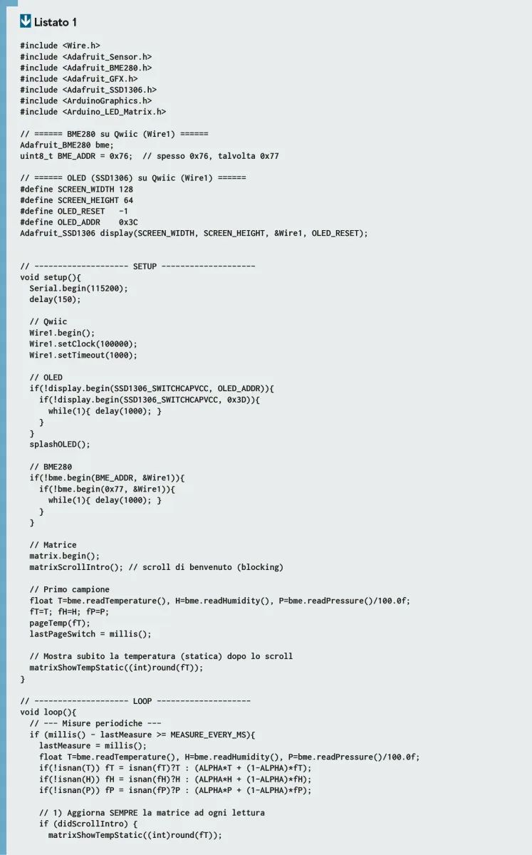 Detalle del cableado entre el Arduino UNO R4 y las placas breakout Qwiic/STEMMA