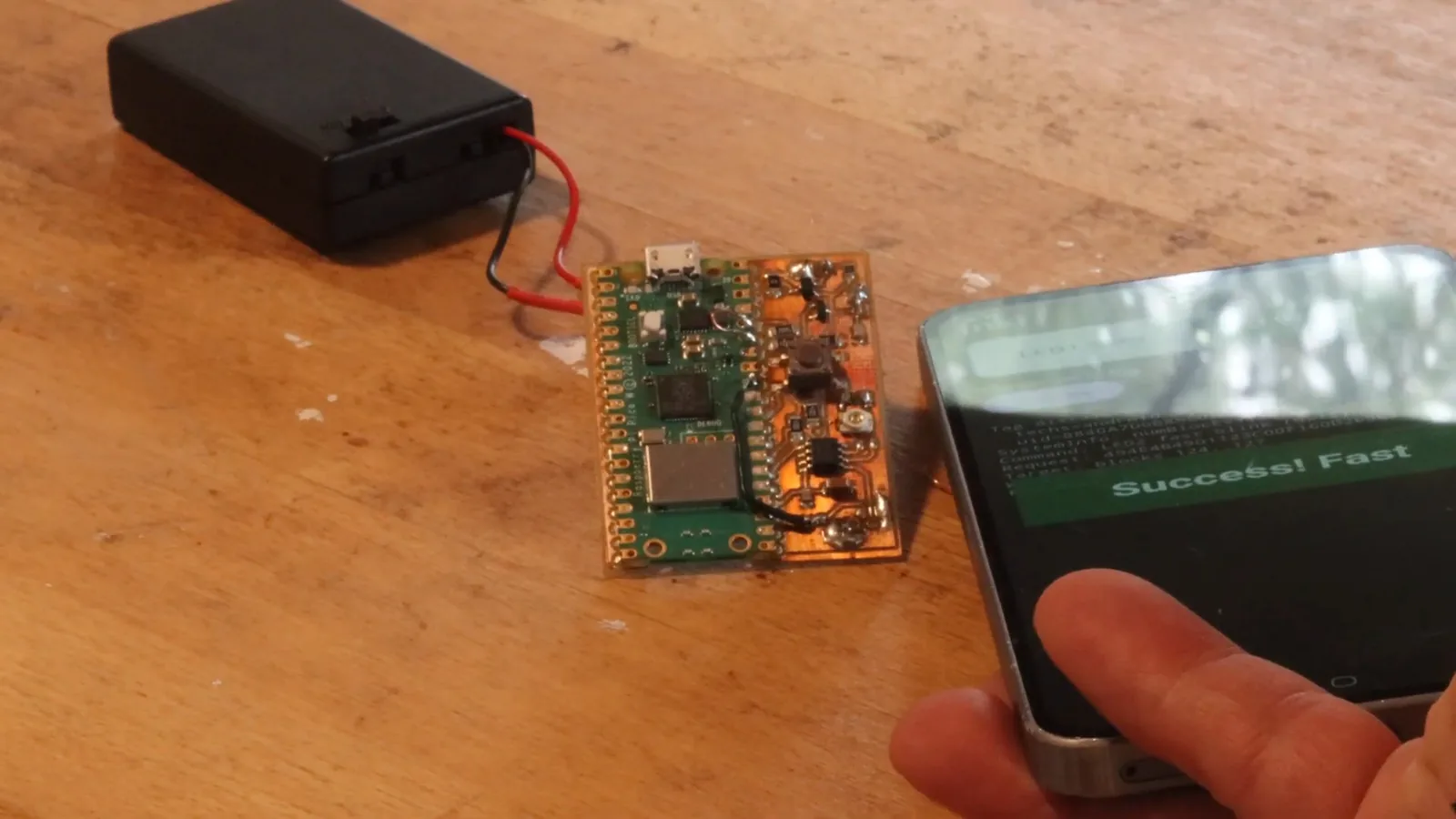 Controla y despierta un Raspberry Pi Pico W con NFC