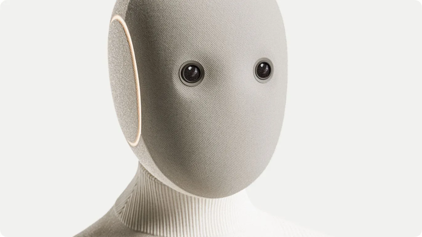 Cabeza del robot 1X Neo