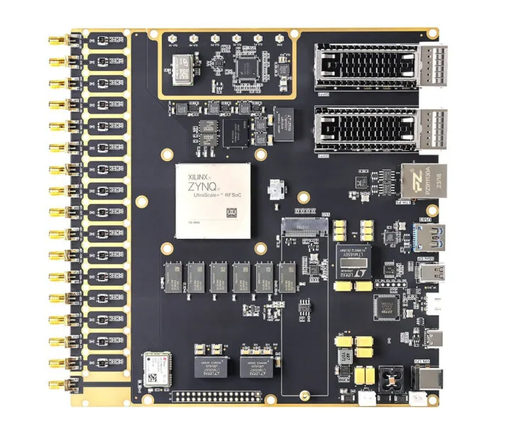 PZSDR P047: Placa SDR de alto rendimiento con AMD Zynq RFSoC