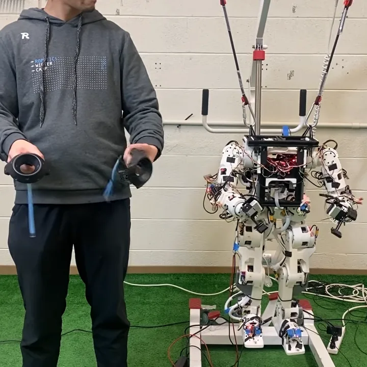 Demostración del Berkeley Humanoid Lite en video