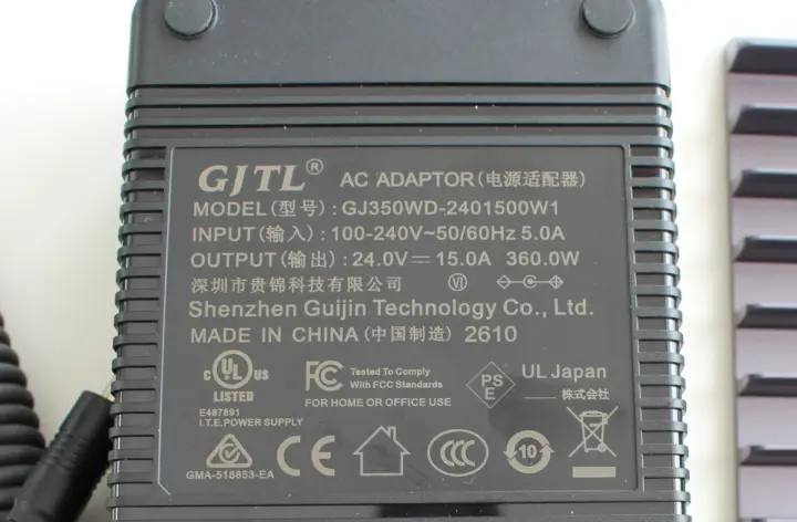 Adaptador de corriente de la Creality Falcon T1
