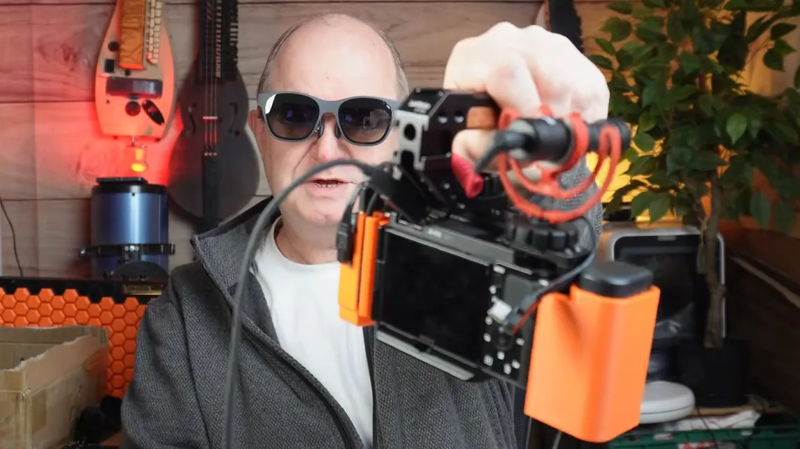 Usar gafas de video como visor: Desafíos técnicos reales