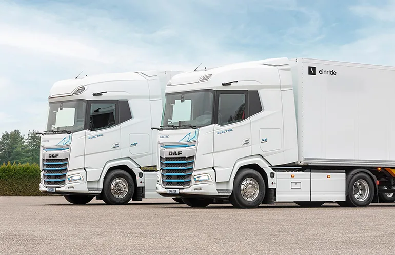 Einride Driver llega a DAF Trucks: el futuro del transporte pesado