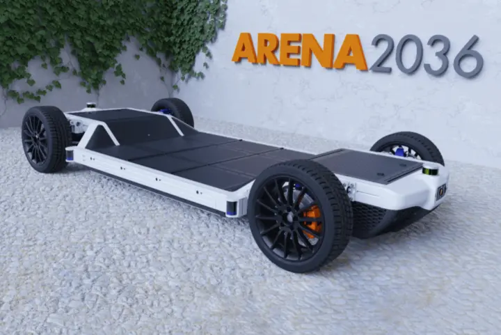 Mercedes-Benz FlexCAR Rolling Chassis con ARDEP