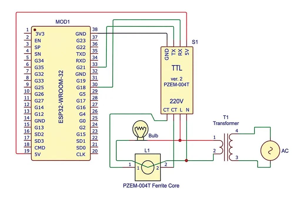Diagrama del circuito