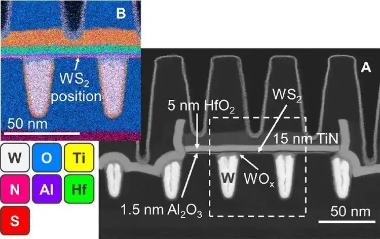 imec, ASML y TSMC logran nFET y pFET 2D a 50 nm CPP en oblea 300 mm