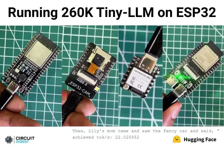 ¿Cabe un LLM en un ESP32? Benchmark en 4 placas: PSRAM contra Flash