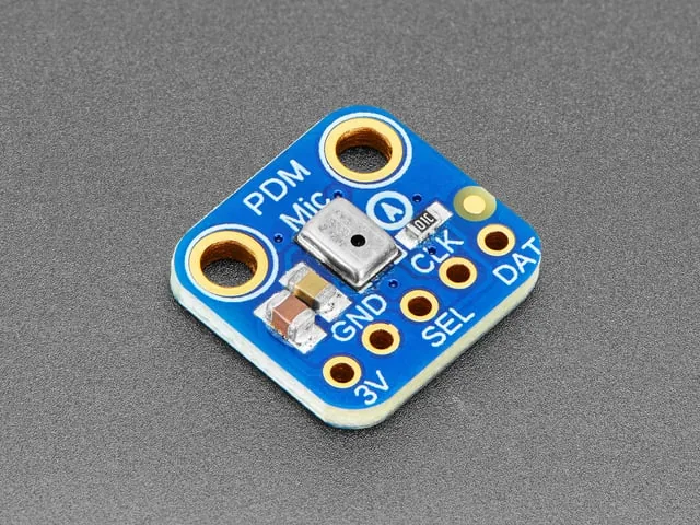 Módulo de micrófono MEMS I2S, equivalente funcional del micrófono PDM del kit original