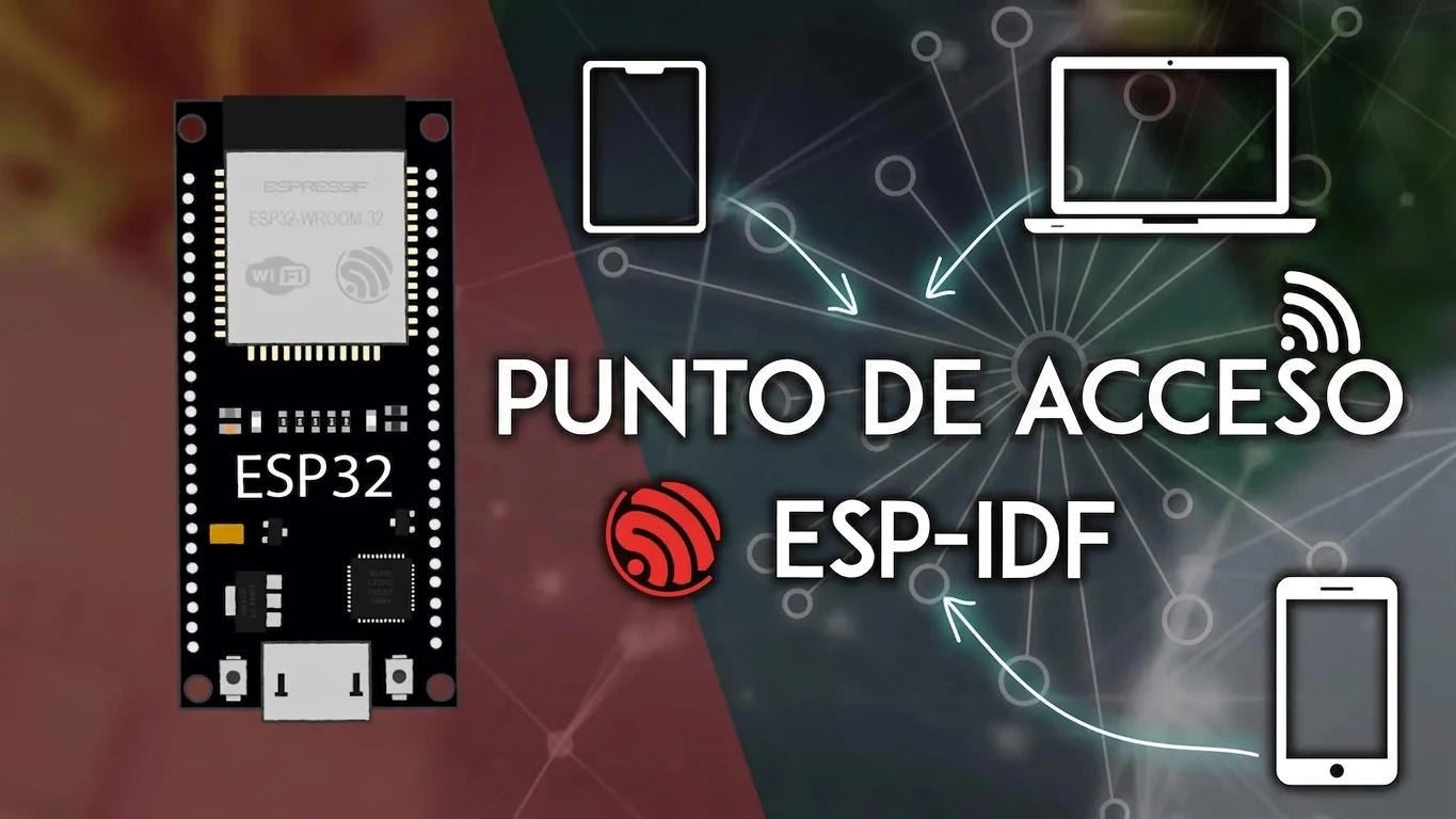 Servidor web en el ESP32 sin router: modo Access Point con ESP IDF