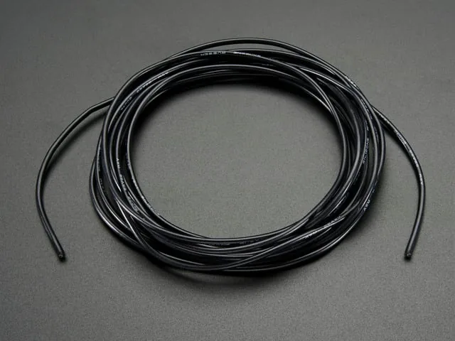 Cable flexible de núcleo trenzado para el cableado interno
