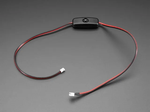 Cable JST con interruptor en línea