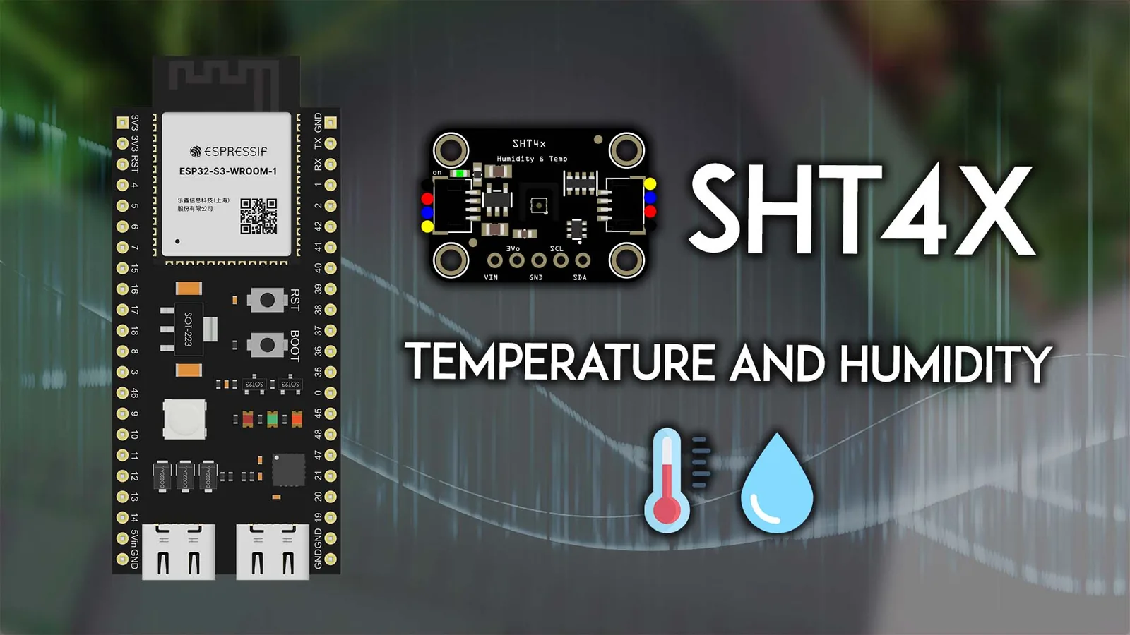 SHT41 con ESP32: humedad precisa que no se queda pegada en 99 %