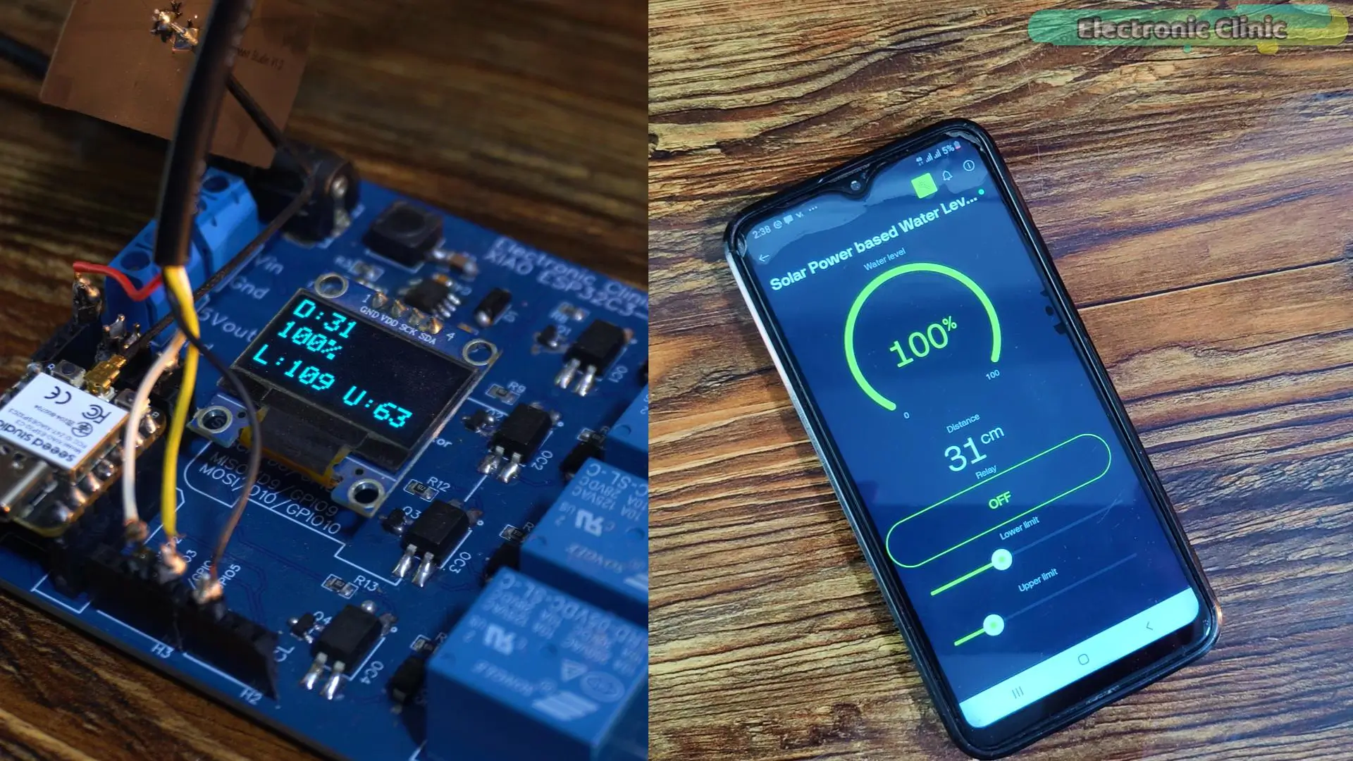Los límites del estanque se mantienen guardados en la EEPROM después de reiniciar el ESP32
