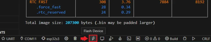 Flashear el proyecto ESP IDF al ESP32 desde VS Code