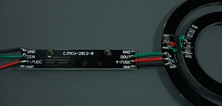 LEDs WS2812B conectados en serie