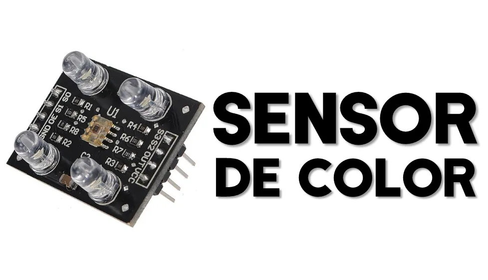 Sensor de color TCS3200 con Arduino: detecta rojo, verde y azul leyendo frecuencia