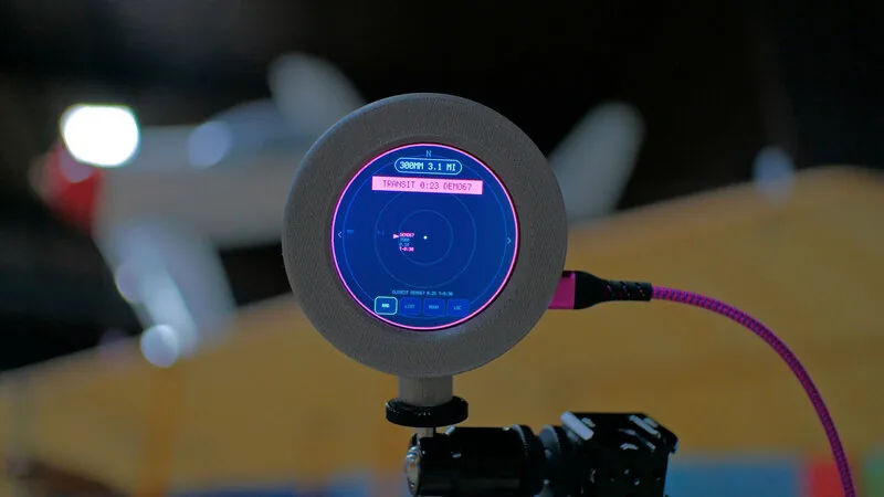 Detector de tránsitos: avisa cuándo un avión cruza frente a la Luna