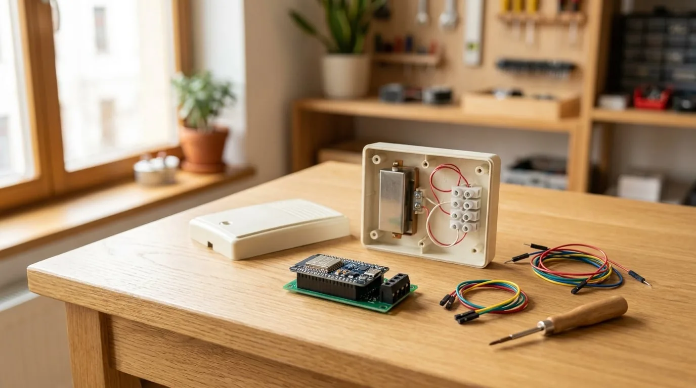 Convierte tu timbre de siempre en un sensor de Home Assistant con un ESP32 y un PC817