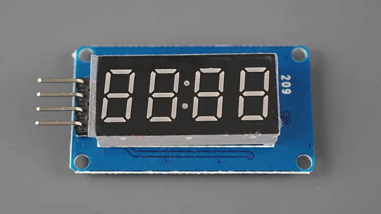Display TM1637 de 4 dígitos y 7 segmentos