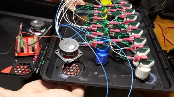 Conexión de los botones a la placa principal