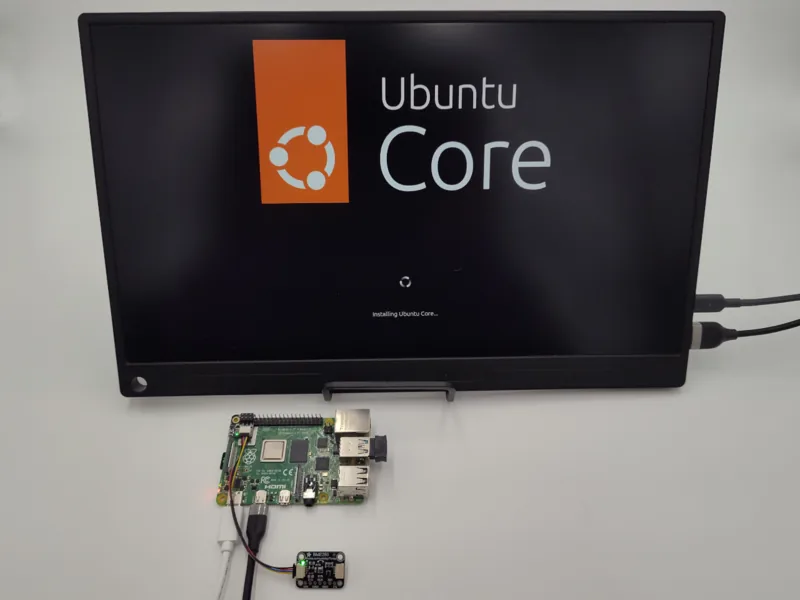 Ubuntu Core en Raspberry Pi: arma un dashboard IoT con BME280 y snaps