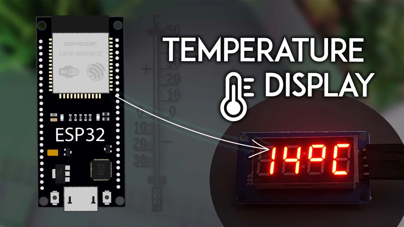 ESP32 + TM1637: muestra la temperatura de tu ciudad sin sensor
