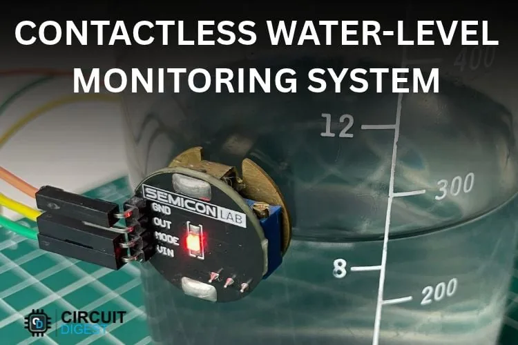 Nivel del estanque sin tocar el agua: sensor capacitivo, ESP32 y ESP NOW
