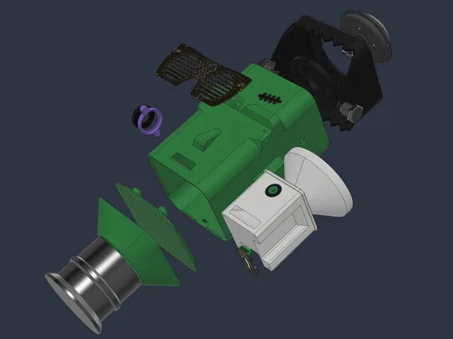 Las piezas imprimibles en 3D del proyecto
