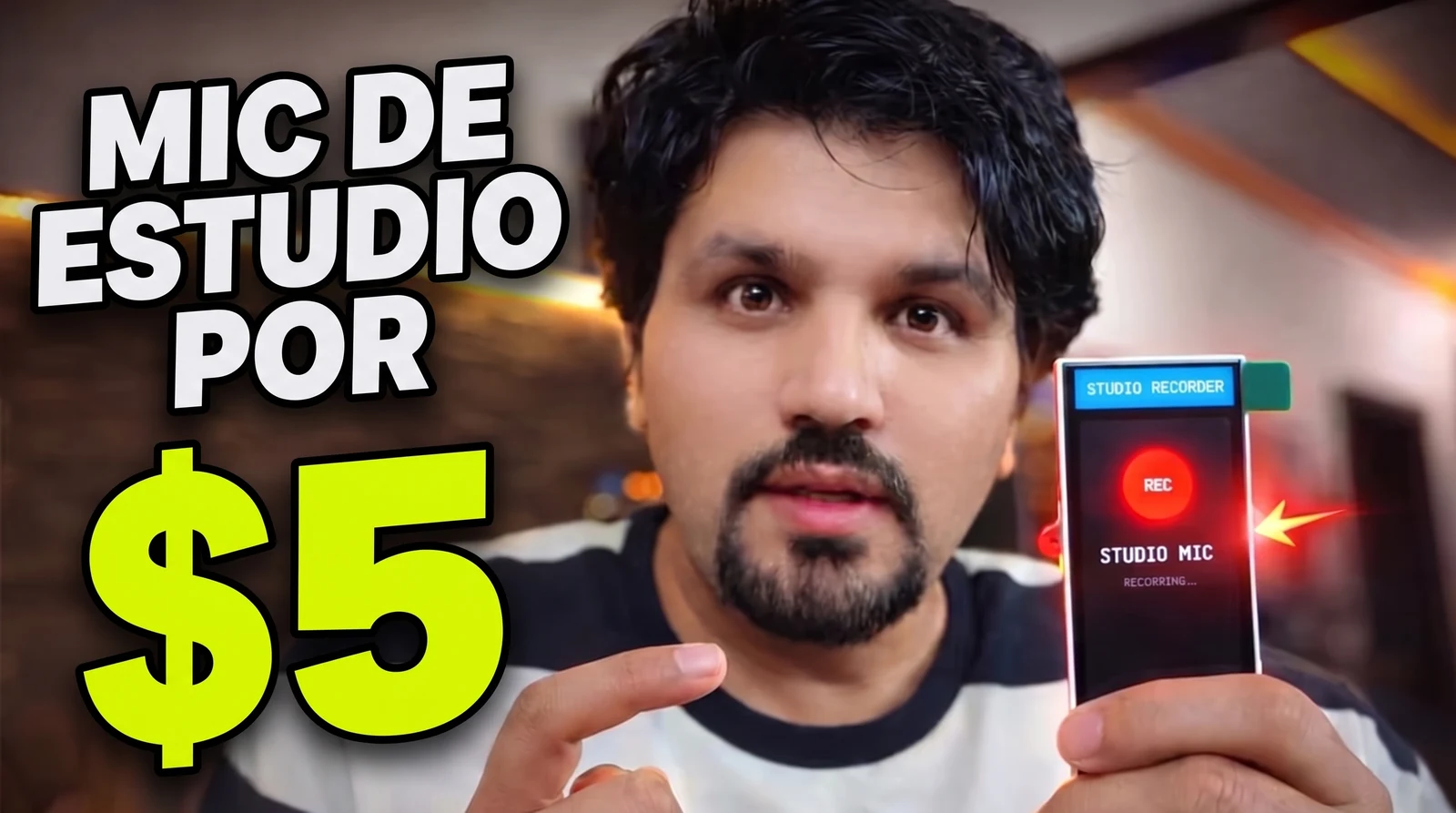 Micrófono de estudio con ESP32 S3 por menos de $20.000 CLP: DSP, preamplificador y limitador en tiempo real