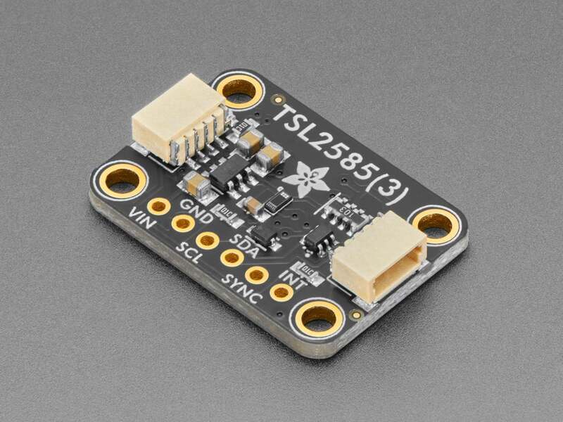 TSL2585: mide UVA, luz visible e infrarrojo con un solo sensor I2C